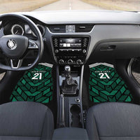 Custom UAE Football Car Mats Green Concept 19-2020 LT9 - Wonder Print Shop