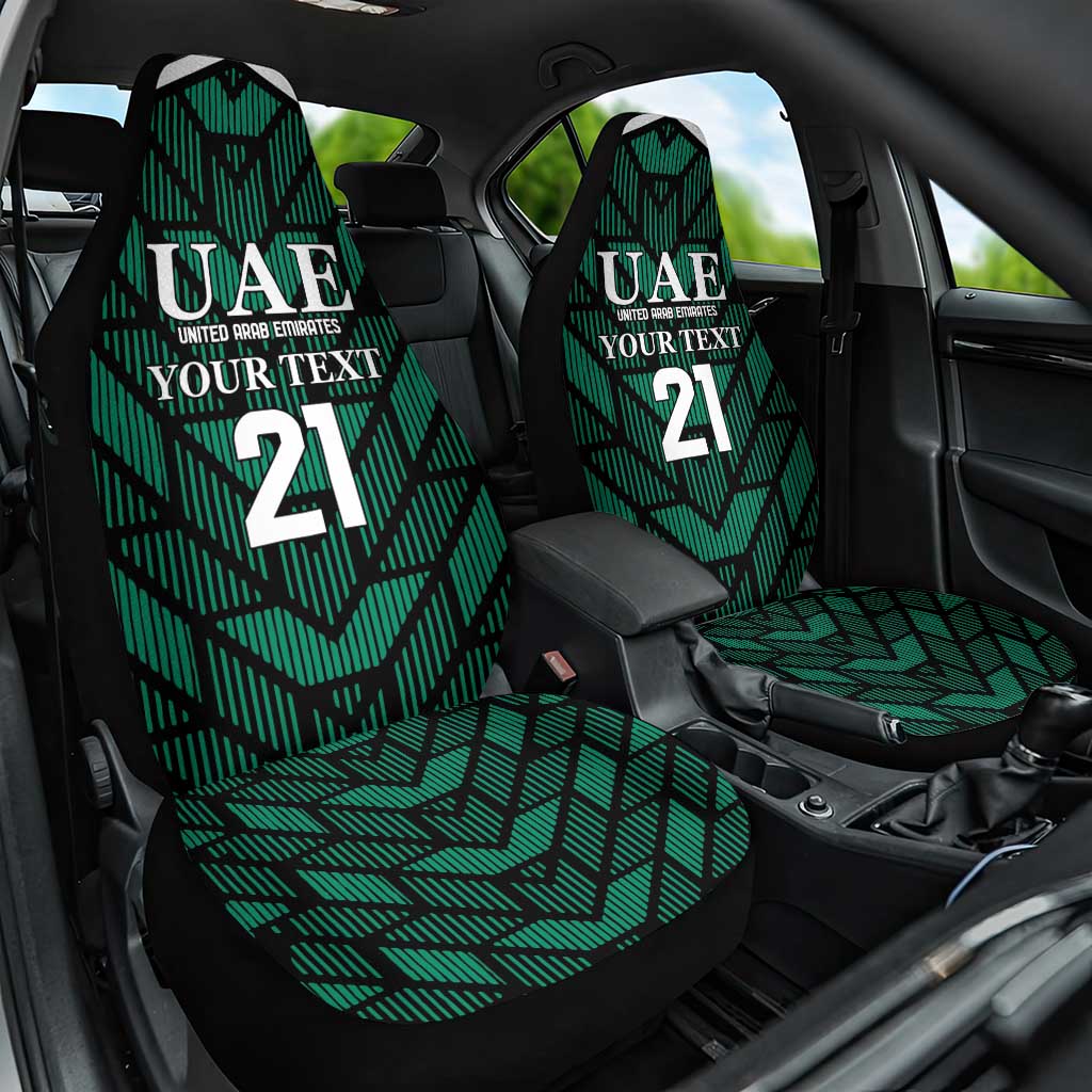 Custom UAE Football Car Seat Cover Green Concept 19-2020 LT9 - Wonder Print Shop