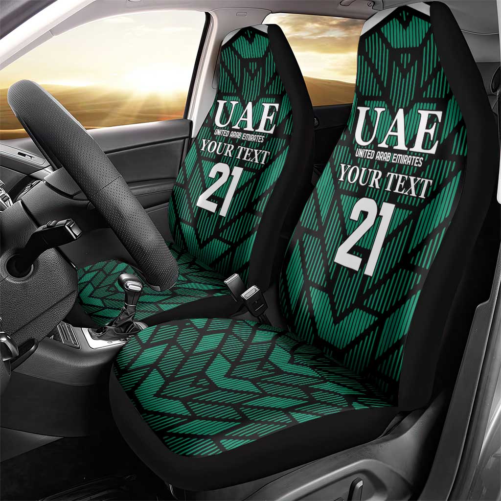 Custom UAE Football Car Seat Cover Green Concept 19-2020 LT9 - Wonder Print Shop