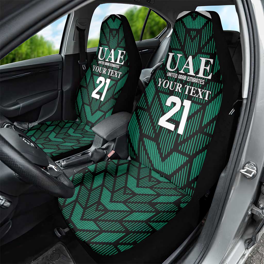 Custom UAE Football Car Seat Cover Green Concept 19-2020 LT9 - Wonder Print Shop