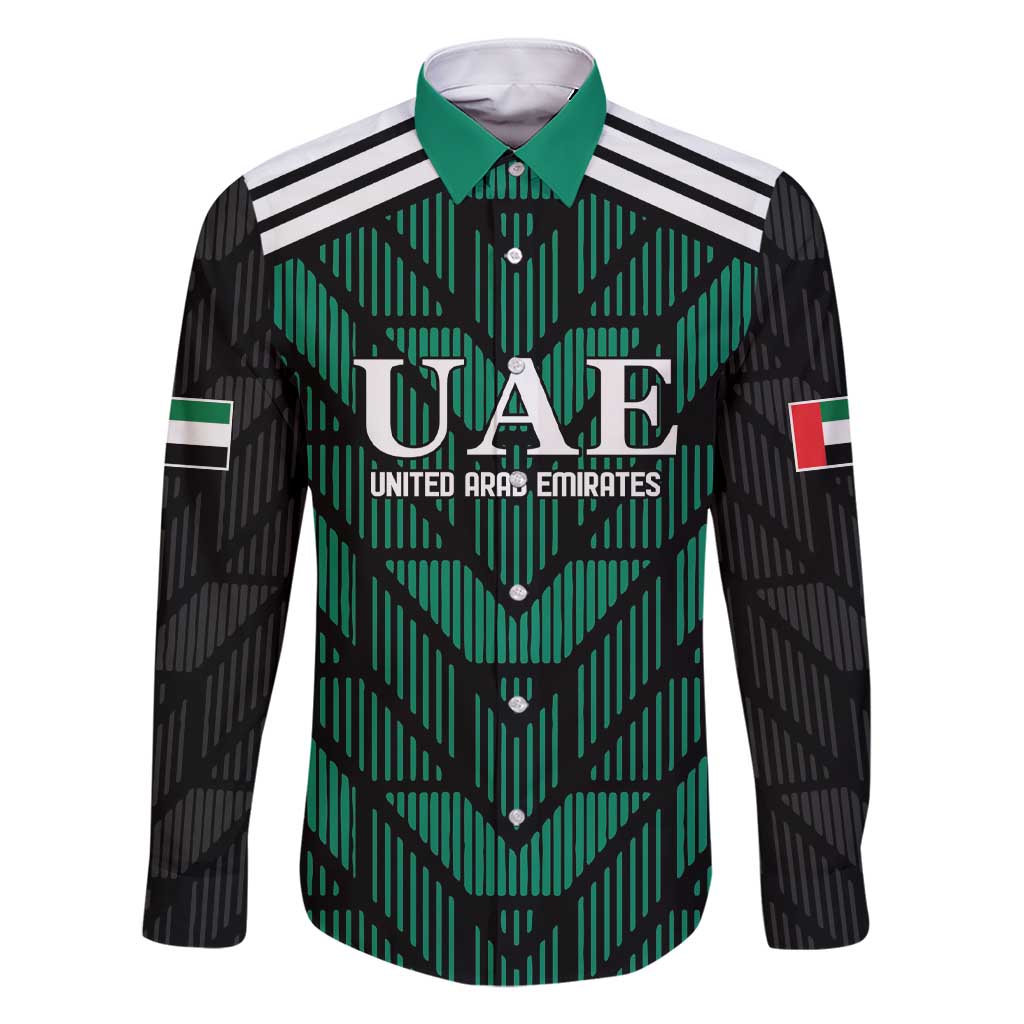 Custom UAE Football Family Matching Short Sleeve Bodycon Dress and Hawaiian Shirt Green Concept 19-2020 - Wonder Print Shop
