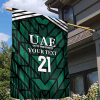 Custom UAE Football Garden Flag Green Concept 19-2020 - Wonder Print Shop
