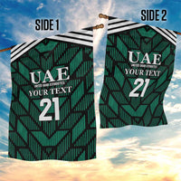 Custom UAE Football Garden Flag Green Concept 19-2020 - Wonder Print Shop