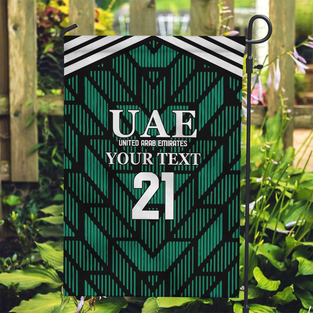 Custom UAE Football Garden Flag Green Concept 19-2020 - Wonder Print Shop