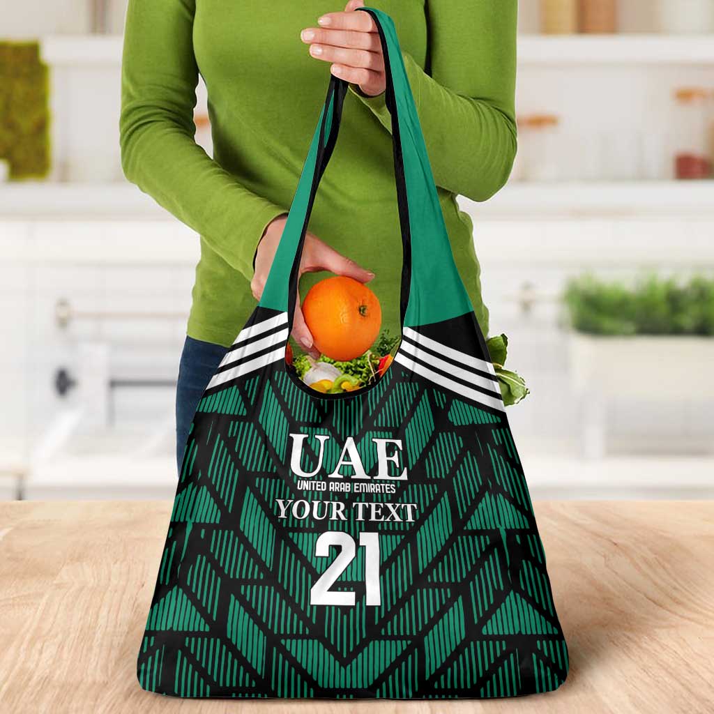Custom UAE Football Grocery Bag Green Concept 19-2020