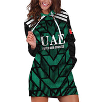 Custom UAE Football Hoodie Dress Green Concept 19-2020 - Wonder Print Shop