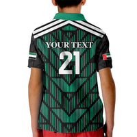Custom UAE Football Kid Polo Shirt Green Concept 19-2020 - Wonder Print Shop