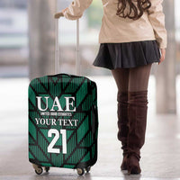 Custom UAE Football Luggage Cover Green Concept 19-2020 - Wonder Print Shop