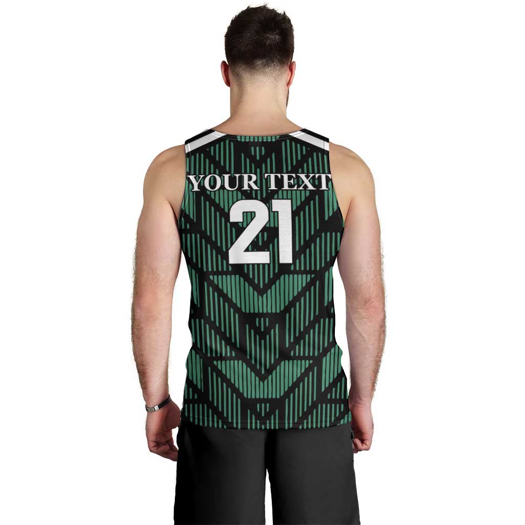 Custom UAE Football Men Tank Top Green Concept 19-2020 - Wonder Print Shop