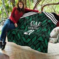 Custom UAE Football Quilt Green Concept 19-2020 - Wonder Print Shop