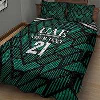 Custom UAE Football Quilt Bed Set Green Concept 19-2020 - Wonder Print Shop
