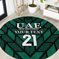 Custom UAE Football Round Carpet Green Concept 19-2020 LT9