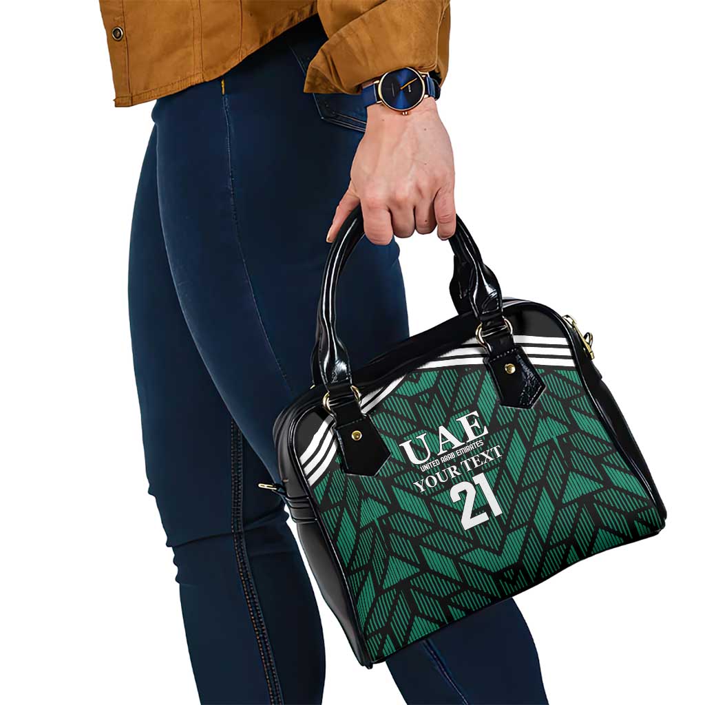 Custom UAE Football Shoulder Handbag Green Concept 19-2020 LT9