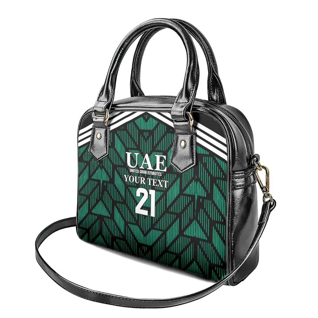 Custom UAE Football Shoulder Handbag Green Concept 19-2020 LT9