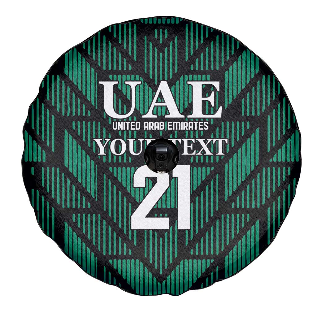 Custom UAE Football Spare Tire Cover Green Concept 19-2020 - Wonder Print Shop
