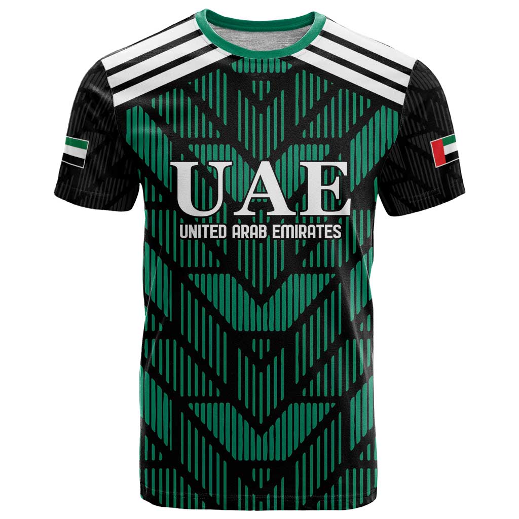 Custom UAE Football T Shirt Green Concept 19-2020 - Wonder Print Shop