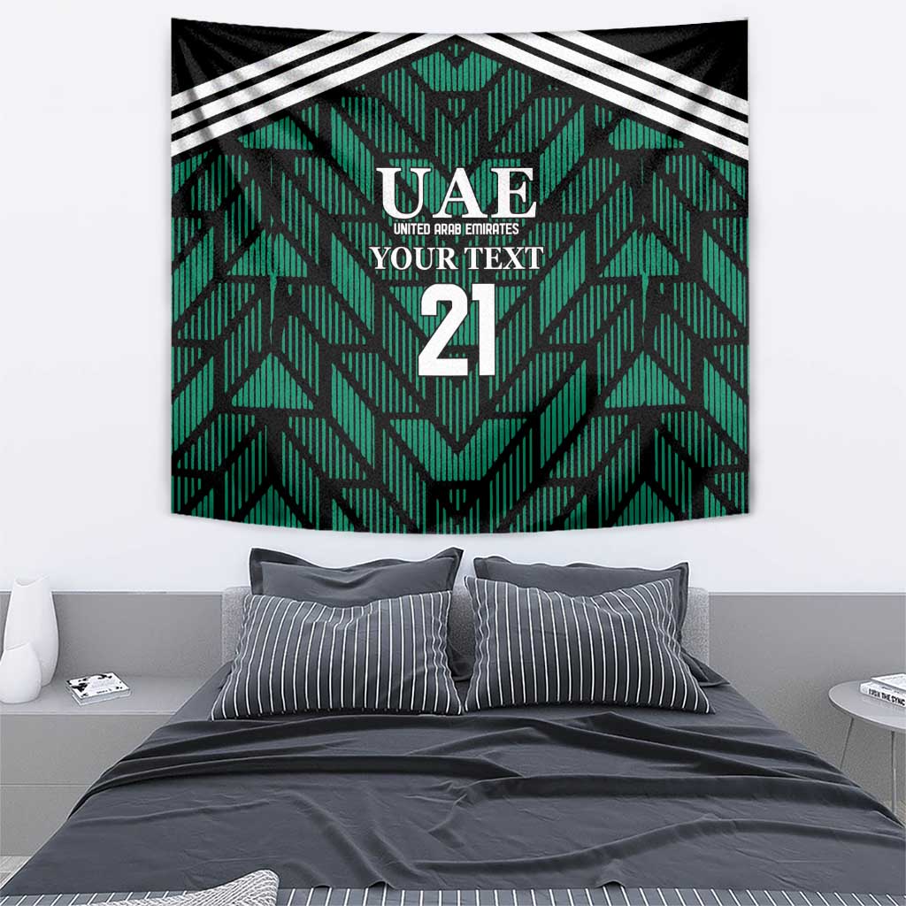 Custom UAE Football Tapestry Green Concept 19-2020 - Wonder Print Shop
