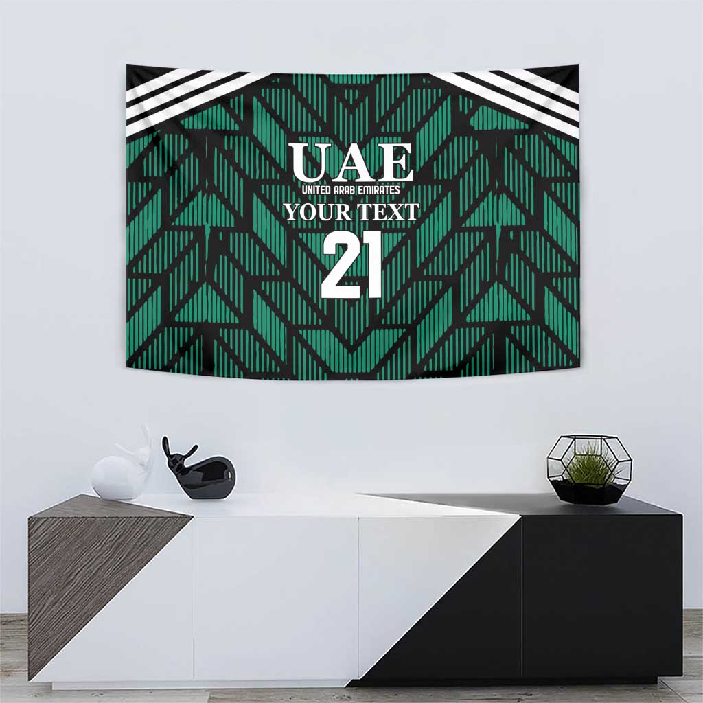 Custom UAE Football Tapestry Green Concept 19-2020 - Wonder Print Shop