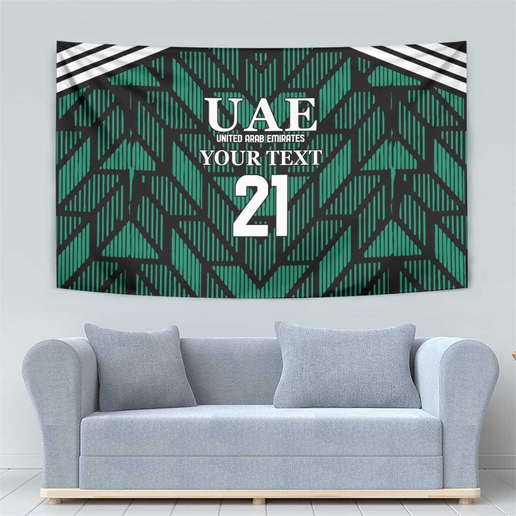 Custom UAE Football Tapestry Green Concept 19-2020 - Wonder Print Shop