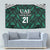 Custom UAE Football Tapestry Green Concept 19-2020 - Wonder Print Shop