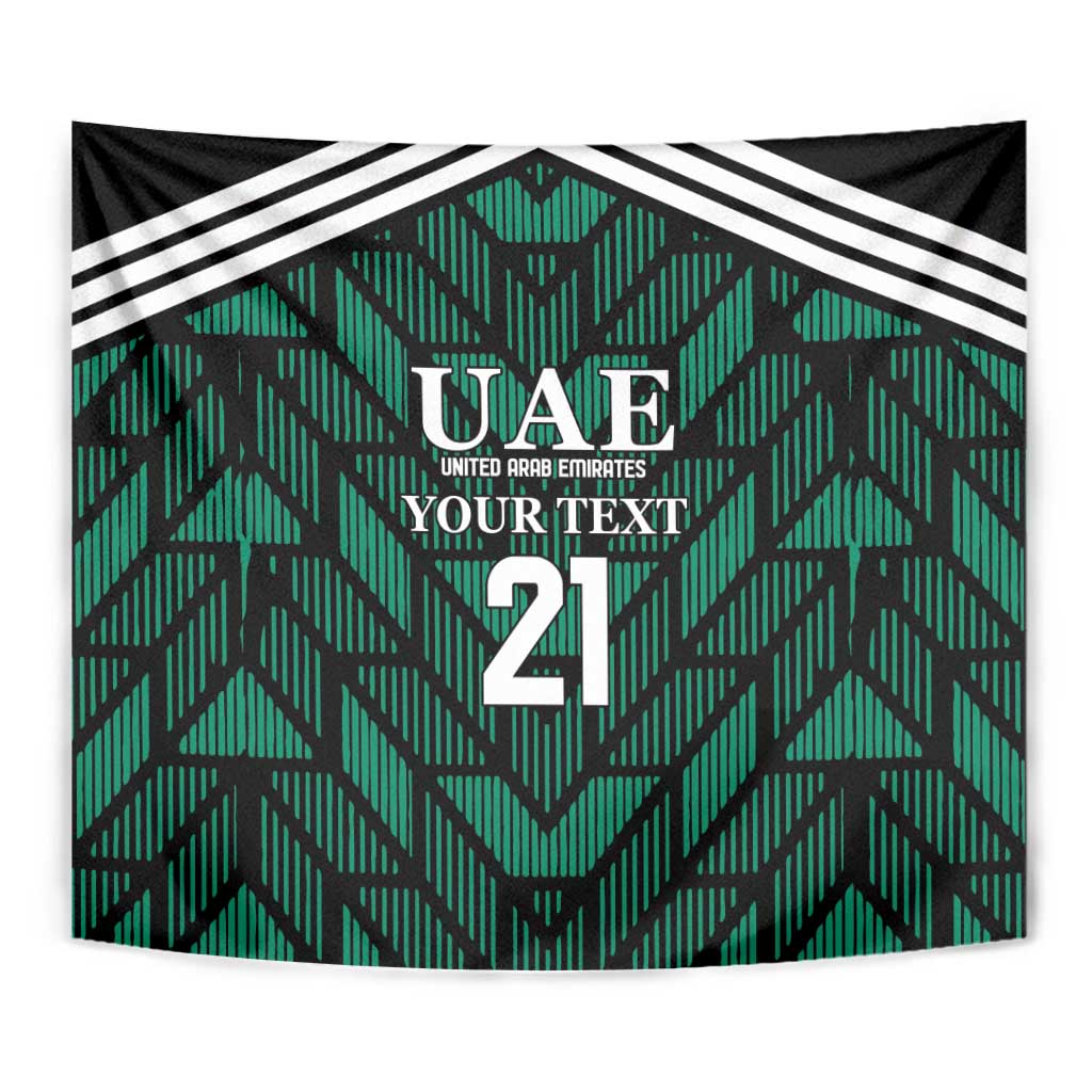 Custom UAE Football Tapestry Green Concept 19-2020 - Wonder Print Shop