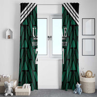 Custom UAE Football Window Curtain Green Concept 19-2020 - Wonder Print Shop