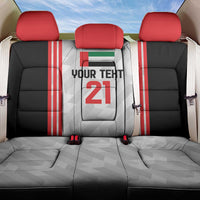 Custom UAE Football Back Car Seat Cover The Whites Concept 19-2020 LT9 - Wonder Print Shop