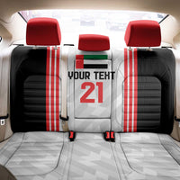 Custom UAE Football Back Car Seat Cover The Whites Concept 19-2020 LT9 - Wonder Print Shop