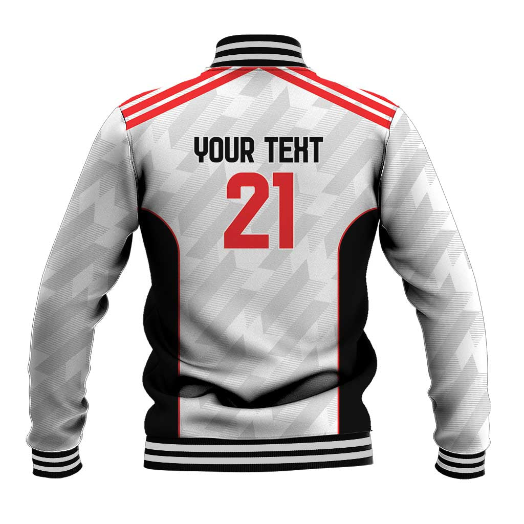 Custom UAE Football Baseball Jacket The Whites Concept 19-2020 LT9 - Wonder Print Shop