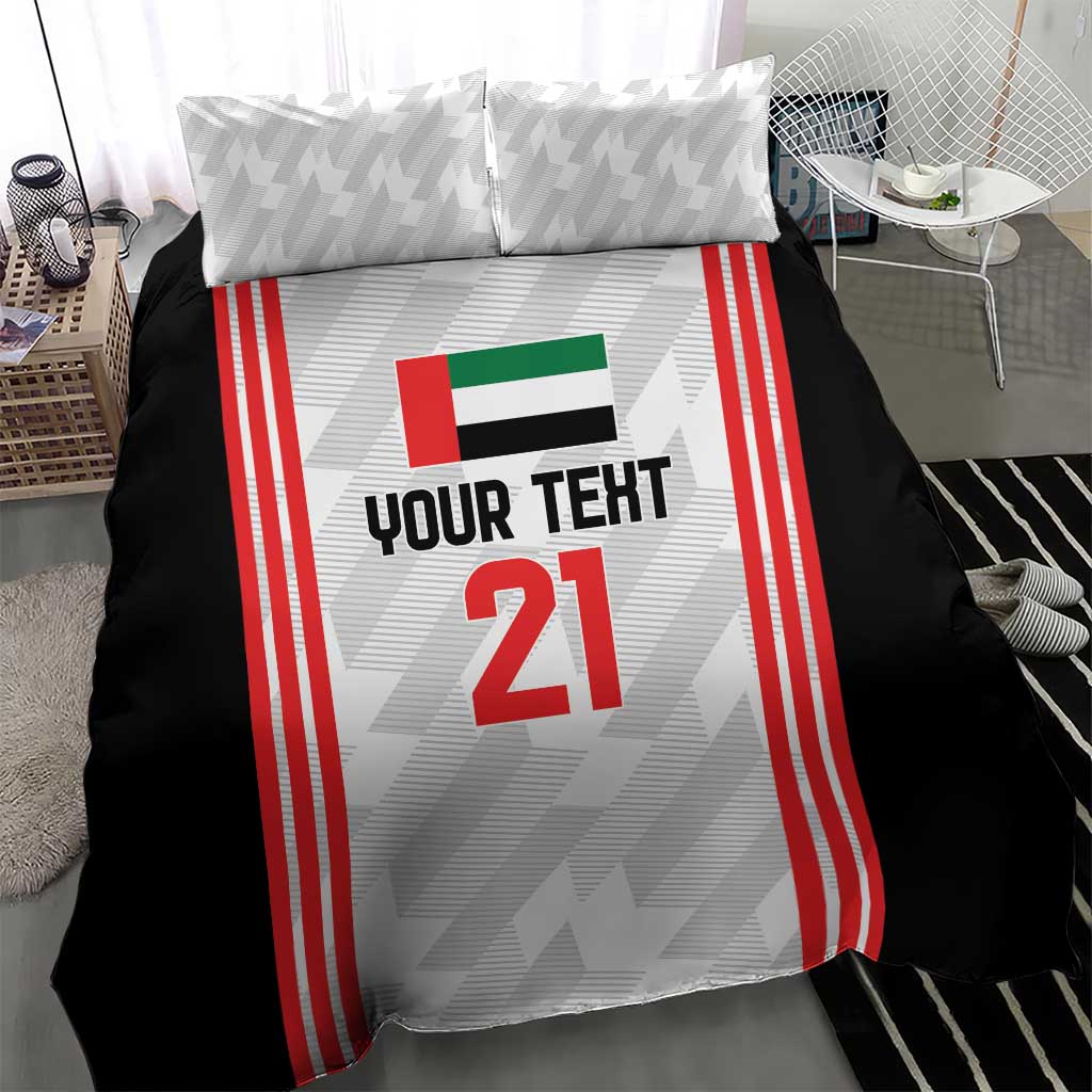 Custom UAE Football Bedding Set The Whites Concept 19-2020 LT9 - Wonder Print Shop