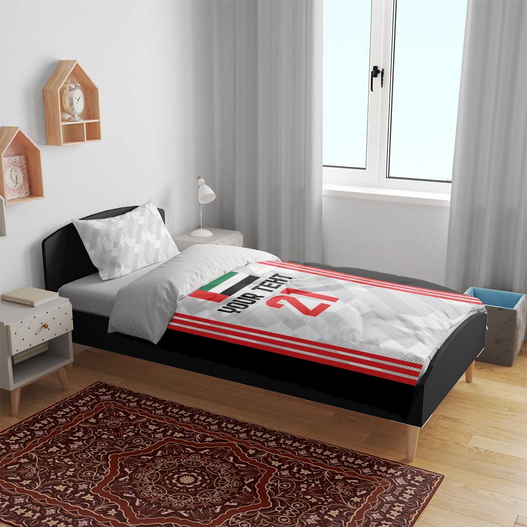 Custom UAE Football Bedding Set The Whites Concept 19-2020 LT9 - Wonder Print Shop