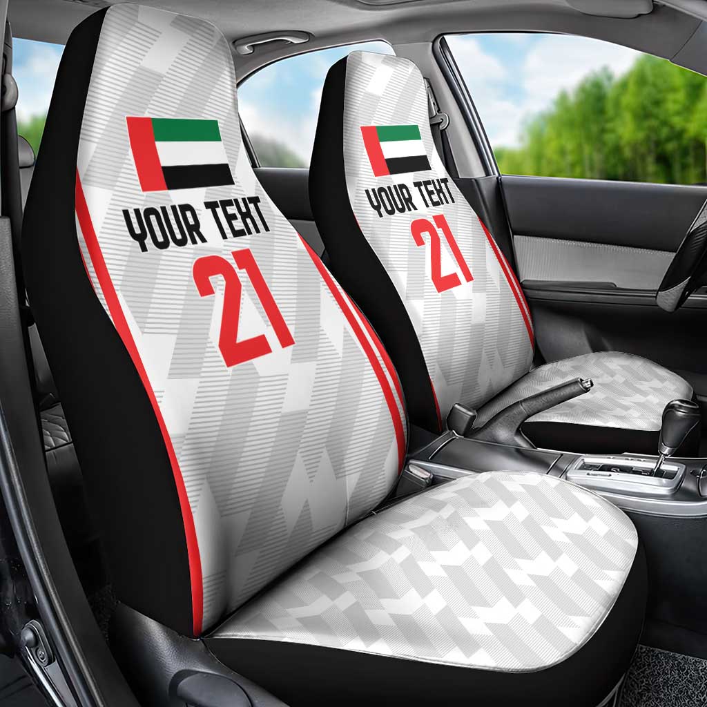 Custom UAE Football Car Seat Cover The Whites Concept 19-2020 LT9 - Wonder Print Shop