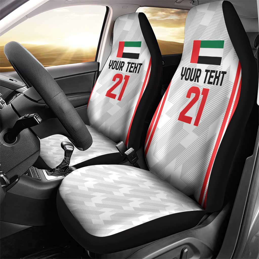 Custom UAE Football Car Seat Cover The Whites Concept 19-2020 LT9 - Wonder Print Shop