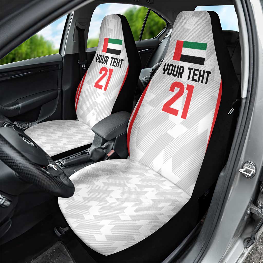 Custom UAE Football Car Seat Cover The Whites Concept 19-2020 LT9 - Wonder Print Shop