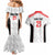 Custom UAE Football Couples Matching Mermaid Dress and Hawaiian Shirt The Whites Concept 19-2020 LT9 - Wonder Print Shop
