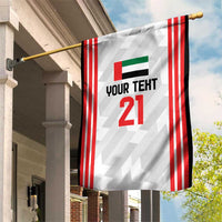 Custom UAE Football Garden Flag The Whites Concept 19-2020 - Wonder Print Shop