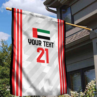Custom UAE Football Garden Flag The Whites Concept 19-2020 - Wonder Print Shop