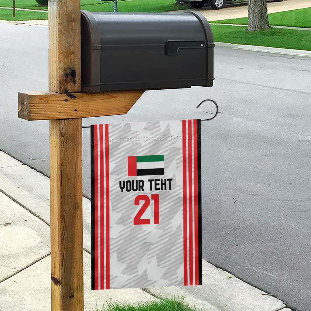 Custom UAE Football Garden Flag The Whites Concept 19-2020 - Wonder Print Shop