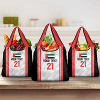 Custom UAE Football Grocery Bag The Whites Concept 19-2020
