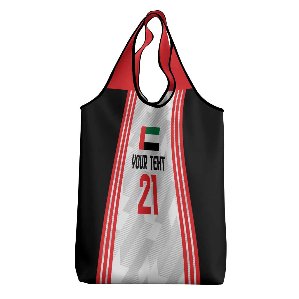 Custom UAE Football Grocery Bag The Whites Concept 19-2020