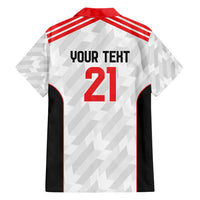 Custom UAE Football Hawaiian Shirt The Whites Concept 19-2020 - Wonder Print Shop