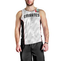 Custom UAE Football Men Tank Top The Whites Concept 19-2020 - Wonder Print Shop
