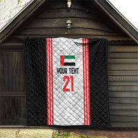 Custom UAE Football Quilt The Whites Concept 19-2020 - Wonder Print Shop