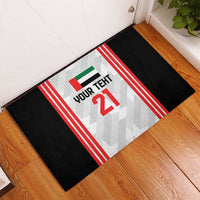 Custom UAE Football Rubber Doormat The Whites Concept 19-2020 - Wonder Print Shop