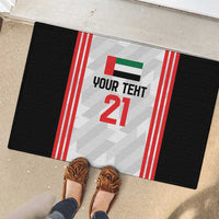 Custom UAE Football Rubber Doormat The Whites Concept 19-2020 - Wonder Print Shop