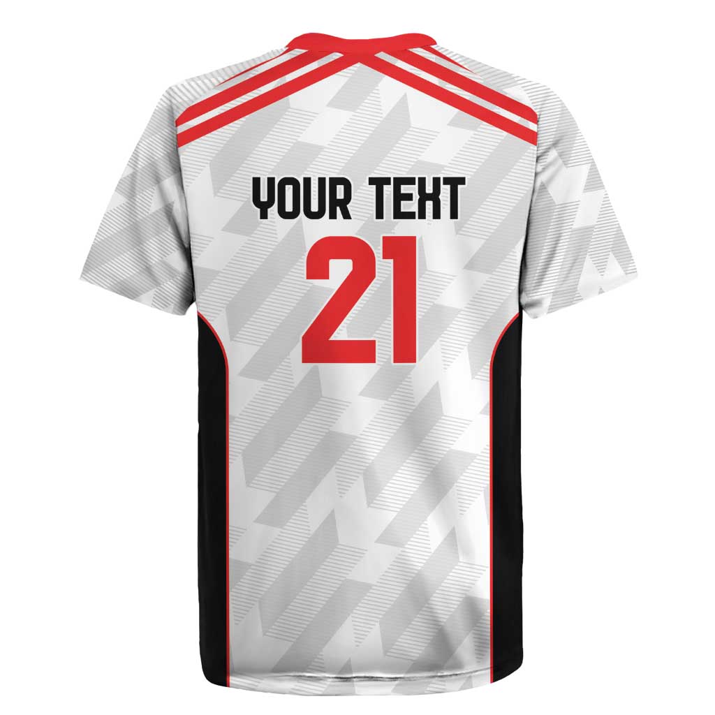 Custom UAE Football Rugby Jersey The Whites Concept 19-2020 - Wonder Print Shop