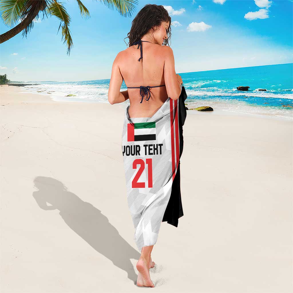Custom UAE Football Sarong The Whites Concept 19-2020 - Wonder Print Shop