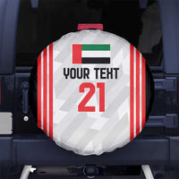 Custom UAE Football Spare Tire Cover The Whites Concept 19-2020 - Wonder Print Shop
