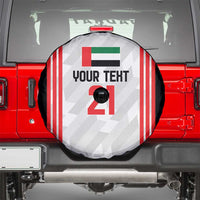 Custom UAE Football Spare Tire Cover The Whites Concept 19-2020 - Wonder Print Shop