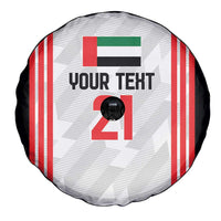 Custom UAE Football Spare Tire Cover The Whites Concept 19-2020 - Wonder Print Shop